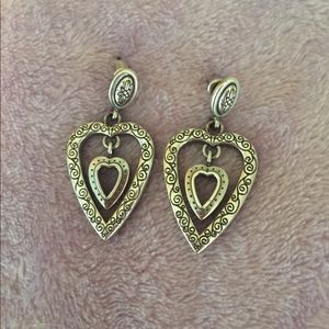Brighton heart earrings